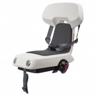 Polisport Fietsstoeltje Achter Guppy Junior CFS - 22-35kg - Wit/Grijs - Merk Polisport