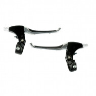 Maxxus Comfort-Remgrepen voor V-Brake - Zwart/Zilver - Per Paar - Merk Maxxus