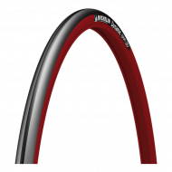 Michelin Dynamic Sport Fietsband - Maat Band 28x1 inch - Zwart/Rood - Merk Michelin