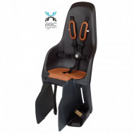Polisport Minia Cfs Achter Fietsstoeltje - Max 22kg - Zwart/Bruin - Merk Polisport
