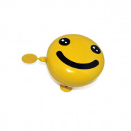 Maxxus Fietsbel Smiley Smile - 60mm - Geel - Merk Maxxus - Bevestigingsmateriaal inbegrepen Ja - Kleur Geel
