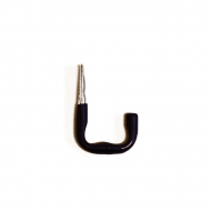 Maxxus Antislip Standaard Opberghaak - 7cm - Zwart/Zilver - Merk Maxxus