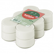 Bolsius Theelichten - 8u Brandduur - Ø56mm - 12 Stuks - Merk Bolsius - Aantal branduren 8u