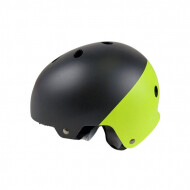Maxxus Kinderhelm - 11 Ventilatieopeningen- Aanpasbare Hoofdriem - 55-58cm - Zwart/Geel