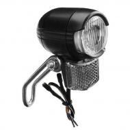 AxBike Koplamp 30 Lux E-Bike - Voor E-Bike Batterij 6V tot 48V - Zwart