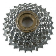 AxBike Freewheel - 6 Versnellingen - 14-28T - zilver