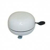 Maxxus Fietsbel Big-Bell - 80mm - Wit - Merk Maxxus - Kleur Wit - Bevestigingsmateriaal inbegrepen Ja