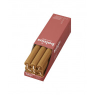 Bolsius Shine Rustiek Tafelkaars - 12u Brandduur - Ø23mm - H27cm - Spice Brown - Merk Bolsius - Aantal branduren 12u