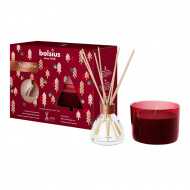 Bolsius True Glow Gifstet - Bâtons Parfumés et Bougie Parfumée - Winter Spices - 2 Pièces - Marque Bolsius - Nombre d'heures de combustion 24h - Odeur Winter Spices