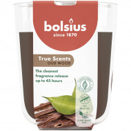 Bolsius True Scents Geurkaars - 97/85 - Oud Wood - Merk Bolsius - Aantal branduren 45u - Geur Oud Hout - Kleur Bruin