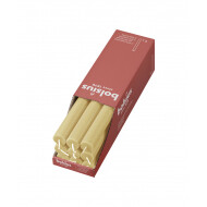 Bolsius Rustiek Tafelkaars - 12u Brandduur - Ø23mm - H27cm - Oat Beige - 16 Stuks - Merk Bolsius - Aantal branduren 12u
