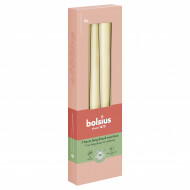 Bolsius Gotische Kaarsen - 20u Brandduur - Ø24mm - H15cm - Oat Beige - 4 Stuks - Merk Bolsius - Aantal branduren 20u