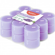 Bolsius True Scents Geurkaars - 6u Brandduur - Ø39mm -  H1,8cm - Lavendel - 18 Stuks - Merk Bolsius - Aantal branduren 6u