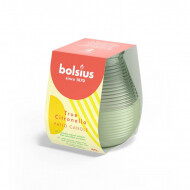 Bolsius True Citronella Buitenkaars - Ø95mm - H10cm - Groen - Merk Bolsius - Aantal branduren 40u