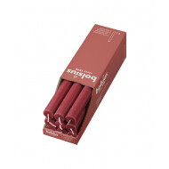 Bolsius Rustiek Dinerkaars - 12u Brandduur - Ø23mm - H27cm - Delicate Red - Merk Bolsius - Aantal branduren 12u