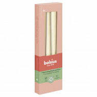 Bolsius Gotische Kaarsen - 20u Brandduur - Ø24mm - H15cm - Soft Pearl - 4 Stuks - Merk Bolsius - Aantal branduren 20u