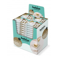 Bolsius Theelichtjes - 8u Brandduur - Ø50mm - Wit/Goud - 100 Stuks - Merk Bolsius - Geur Ongeparfumeerd - Aantal branduren 8u - Kleur Wit,Goud