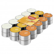Bolsius Theelichten - 3,5u Brandduur - Ø11,7cm - Mango - 30 Stuks - Merk Bolsius - Aantal branduren 3,5u