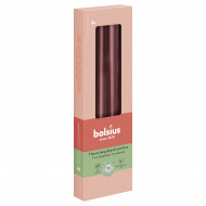 Bolsius Gotische Kaarsen - 20u Brandduur - Ø24mm - H15cm - Velvet Red - 4 Stuks - Merk Bolsius - Aantal branduren 20u
