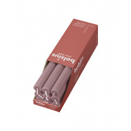 Bolsius Shine Rustiek Tafelkaars - 12u Brandduur - Ø23mm - H27cm - Ash Rose - Merk Bolsius - Aantal branduren 12u