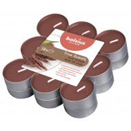 Bolsius True Scents Geurtheelicht - 4u Brandduur - Ø40mm - Oud Wood - 18 Stuks - Merk Bolsius - Aantal branduren 4u