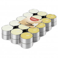 Bolsius Theelichten - 3,5u Brandduur - Ø11,7cm - Vanille - 30 Stuks - Merk Bolsius - Aantal branduren 3,5u