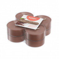 Bolsius True Scents Maxi Waxinelichtjes - 4u Brandduur - Ø60mm - Oud Wood - 18 Stuks - Merk Bolsius - Aantal branduren 4u