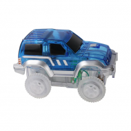 Cleverclixx Race Track Auto - Blauw - Merk Cleverclixx - Leeftijd 3 t/m 6 jaar