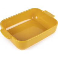 Peugeot Appolia Plat Four Rectangle - 1,4L - 25x6,3x16,2cm - Céramique - Jaune - Marque Peugeot Saveurs - Matériel Céramique - Couleur Jaune