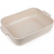 Peugeot Appolia Plat Four Rectangle - 2,7L - 32x7,2x21,2cm - Céramique - Blanc - Marque Peugeot Saveurs - Couleur Blanc - Matériel Céramique