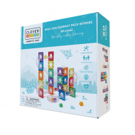Cleverclixx Balparcours Magnetische Tegels Bouwset - 6 Ballen - 60 stuks - Merk Cleverclixx - Leeftijd 3 t/m 6 jaar