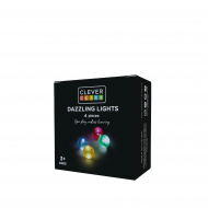Cleverclixx Balls Pack Dazzling Lights voor Balparcours - Lichtgevend - 4 stuks - Merk Cleverclixx - Leeftijd 3 t/m 6 jaar