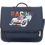 Jack Piers Paris Large Race Cartable - 16L - Bleu - Marque Jack Piers - Couleur Bleu - Contenu 16 l