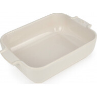 Peugeot Appolia Rechthoekige Ovenschaal - 1,4L - 25x6,3x16,2cm - Keramiek - Wit - Merk Peugeot Saveurs - Kleur Wit - Materiaal Keramiek