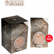 Peugeot Gros Sel Rose - Des Andes - 7x50g - Marque Peugeot Saveurs