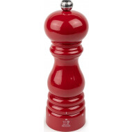 Peugeot Paris U'Select Moulin à Poivre - Manuel - 18cm - Bois Laqué - Rouge Passion - Marque Peugeot Saveurs