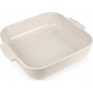 Peugeot Appolia Plat Four Carré - 5,4L -37,2x8,2x36cm - Céramique - Blanc - Marque Peugeot Saveurs - Couleur Blanc - Matériel Céramique