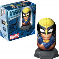 Ravensburger 3D Puzzle Hylkies Wolverine - Figurine Capsule - Age à partir de 10 ans