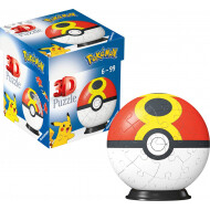 Ravensburger 3D Puzzle Ball Pokémon Repeat Ball - À partir de 6 ans - Age à partir de 6 ans
