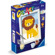 Ravensburger CreArt Lion Sauvage - Peinture par Numéros - Dès 7 ans - Age à partir de 7 ans