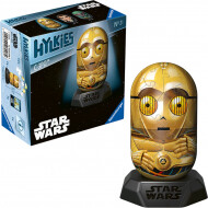 Ravensburger 3D Puzzle Hylkies C-3PO - Figurine Capsule - Age à partir de 10 ans