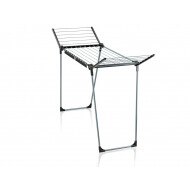 Leifheit étendoir Pegasus - 15m solid slim - Noir - anthracite - Marque Leifheit - Matériel Matière plastique