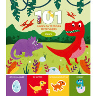101 Dingen om te Zoeken en te Plakken - Dino's - Hoofdauteur Onbekend - Genre boek Speelboeken