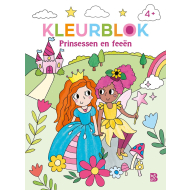 Prinsessen en Feeën - Kleurboek - Hoofdauteur Onbekend - Leeftijd vanaf 4 jaar