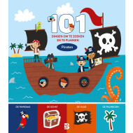 101 Dingen om te Zoeken en te Plakken - Piraten - Hoofdauteur Onbekend - Genre boek Oefenboeken