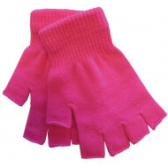 Fluo Handschoenen - Fuchsia - Merk Partyline