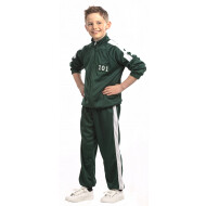 Kinderkostuum Speler Squid Game Pak - Groen - Maat 152 - Merk Partyline - Geslacht Unisex - Leeftijd vanaf 12 jaar - Maat 152