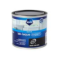 Lak expert satin zwart 0,5 L - Merk Levis