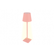 Draadloze LED tafellamp Sphere met touchbediening - Dimbaar - Oplaadbaar via USB - Roze - Fitting Nvt - Kleur Roze - Type lamp LED - Materiaal Aluminium - Dimbaar Ja