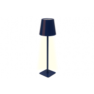 Draadloze LED tafellamp Sphere met touchbediening - Dimbaar - Oplaadbaar via USB - Blauw - Dimbaar Ja - Materiaal Aluminium - Kleur Blauw - Fitting Nvt - Type lamp LED